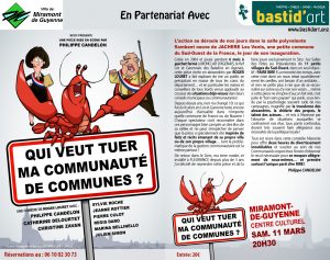 Flyer Qui veut tuer ma CC